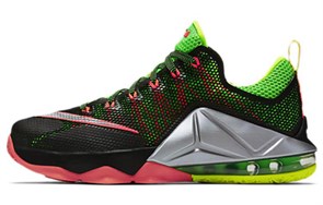 Nike LeBron 12 Low EP 12 'Black Pink' 724558-003