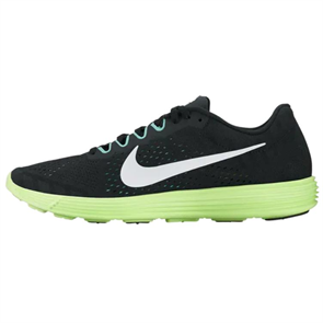 Nike Lunaracer 4 Anti Slip Wear Resistant Low Top Training Running Shoes Men's Black Green 844562-001