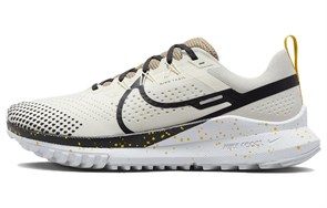 Nike React Pegasus Trail 4 Pale Ivory Black Yellow DJ6158-100