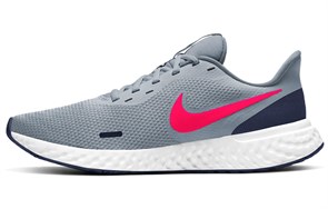 Nike Revolution 5 Gray/Red/Blue BQ3204-402