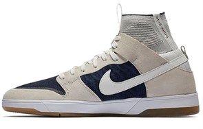 Nike Sb Dunk High Elite Sail Binary Blue 917567-114