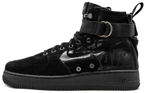 Nike Sf Air Force 1 Mid Black Cool Grey 917753-008