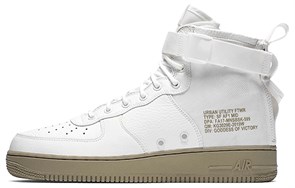 Nike Sf Air Force 1 Mid Ivory Olive 917753-101
