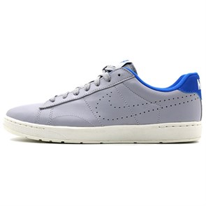 Nike Tennis Classic Cushioning, Wear Resistant Low Top Tennis Shoes Men's Blue Gray 749644-002