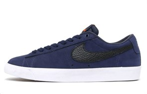 Nike Zoom Blazer Low Pro Gt Iso Sb 'Orange Label Midnight Navy' CW7462-400
