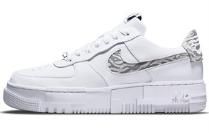 Nike Air Force 1 Low Pixel Se White Zebra Women's DH9632-100