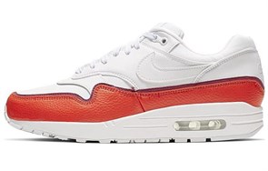Nike Air Max 1 Liner White Red Women's 881101-102