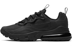 Nike Air Max 270 React Triple Black GS BQ0103-004