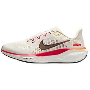 Nike Anti Slip Wear Resistant Low Top Running Shoes Women's White Black Red HV5985-101