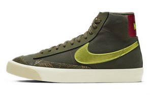 Nike Blazer Mid 77 Olive Snakeskin Women's CZ0462-200