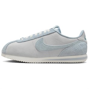 Nike Cortez Premium Leather 'Pure Platinum Armory Blue' Women's HQ1500-043