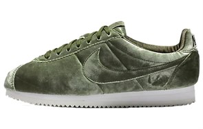 Nike Cortez PRM Velvet Medium Olive Women's 862574-200