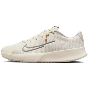 Nike Court Vapor Lite 2 Abrasion Resistant Low Top Tennis Shoes Women's Beige FZ2066-100