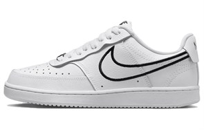 Nike Court Vision Low Premium 'White Black' Women's FZ0637-100