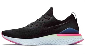Nike Epic React Flyknit 2 Black Sapphire Hyper Pink Women's BQ8927-003