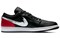 Jordan 1 Low Brushstroke Swoosh Black DA4659-001 - фото 485452