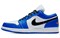 JORDAN 1 Low Hyper Royal Orange Peel 553558-401 - фото 485548