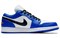 JORDAN 1 Low Hyper Royal Orange Peel 553558-401 - фото 485549