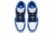 JORDAN 1 Low Hyper Royal Orange Peel 553558-401 - фото 485551