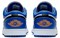JORDAN 1 Low Hyper Royal Orange Peel 553558-401 - фото 485552