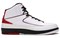 JORDAN 2 Retro Qf White Varsity Red 2010 395709-101 - фото 488119