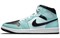 Jordan 1 Mid Aqua Blue Tint Women's BQ6472-300 - фото 496650