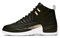 JORDAN 12 Retro Black Metallic Gold White Women's AO6068-007 - фото 497976