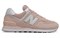New Balance 574 Series Pink White B Wide Women's WL574OAB - фото 502826