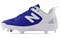 New Balance NB Fresh Foam X Velo V3 Metal Cushioning Slip Resistant Low Top Softball Shoes Women's Blue White SMVELOB3 - фото 506189