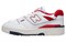 New Balance 550 White Team Red Navy Jd Sports Exclusive BB550JR1 - фото 508517