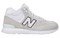 New Balance NB 574 Durable Breathable Low Top Casual Shoes Men's Gray White UMH574EC1 - фото 512769
