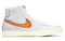 Nike Blazer Mid Infinite White Kumquat DA7233-100 - фото 527179