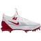 Nike Force Zoom Trout 9 Elite White Pure Platinum Team Red University Red FB2906-101 - фото 530630