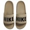 Nike Offcourt Slides 'Khaki Black' BQ4639-204 - фото 536573