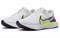 Nike React Infinity Run Flyknit 3 Premium White Volt Racer Blue DX1629-100 - фото 537462