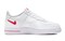 Nike Air Force 1 Low White Red Cut Out Swoosh GS DR7970-100 - фото 544656