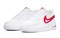 Nike Air Force 1 Low White Red Cut Out Swoosh GS DR7970-100 - фото 544657