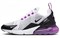 Nike Air Max 270 White Fuchsia Dream Women's AH6789-113 - фото 546003