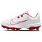 Nike Hyperdiamond 4 Pro Mcs White Pure Platinum University Red Women's FZ0921-104 - фото 556269