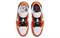 Jordan 1 Elevate Low SE WNBA Brilliant Orange Women's FD9100-801 - фото 566254