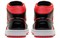 JORDAN 1 Mid Hot Punch Black Women's BQ6472-600 - фото 566590