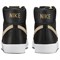 Nike Blazer Mid Mid Anti-Slip Wear-Resistant High-Top Skateboard Shoes Men's Black Gold BQ6806-003 - фото 578302