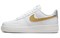 Nike Air Force 1 Low '07 White Metallic Gold Women's DD8959-106 - фото 586898