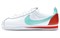 Nike Classic Cortez Premium Light Aqua Women's 905614-104 - фото 591274