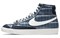 Nike Blazer Mid '77 NSW Logo Midnight Navy DJ4654-410 - фото 607069