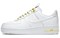 Nike Air Force 1 Low Lux White Chrome Yellow Women's 898889-104 - фото 612984