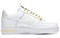 Nike Air Force 1 Low Lux White Chrome Yellow Women's 898889-104 - фото 612985