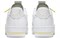 Nike Air Force 1 Low Lux White Chrome Yellow Women's 898889-104 - фото 612987