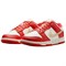 Nike Dunk Anti Slip Wear Resistant Low Top Skateboard Shoes Women's White Red DD1873-602 - фото 616457