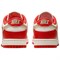 Nike Dunk Anti Slip Wear Resistant Low Top Skateboard Shoes Women's White Red DD1873-602 - фото 616459